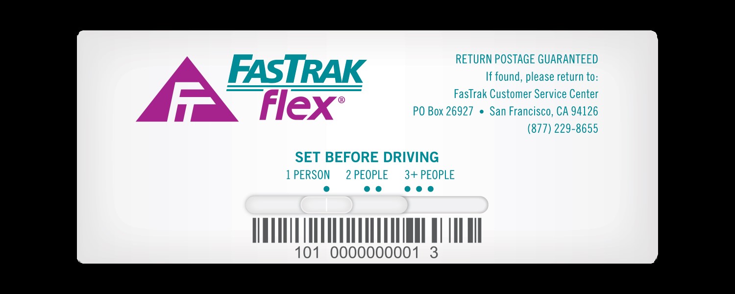 Image of FasTrak Flex toll tag