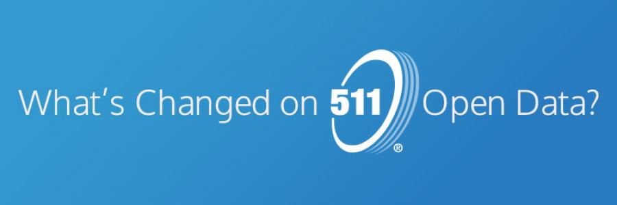 Whats Changed on 511 open data