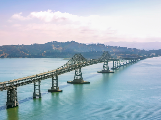 Picture of the richmond san rafael bridge