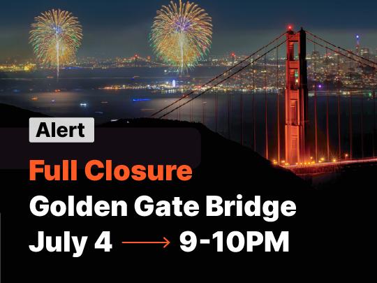 picture of the golden gate bridge and fireworks
