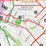 Concord bike lanes map preview