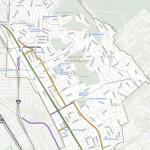 El Cerrito bike lane map preview