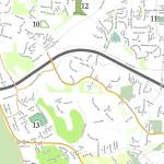 Martinez bike map preview