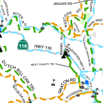 Sonoma County Bikeways Map preview