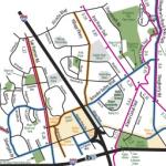 Dublin bike lane map preview