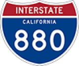 Interstate 880 Road Sign