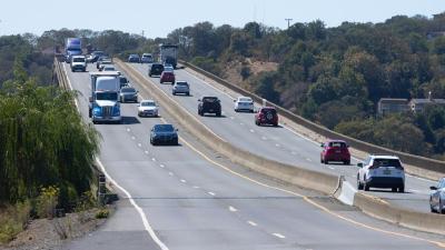 Picture of state route 37 with cars