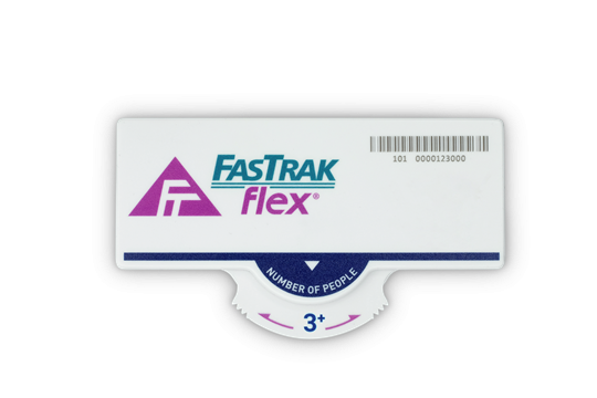 FasTrak Flex Toll Tag Transponder set to 3+ people.