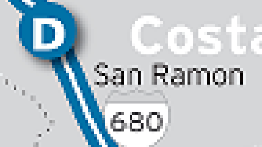 Location of I-680 Contra Costa Express Lanes