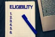 A picture of a paper with an eligibility checklist